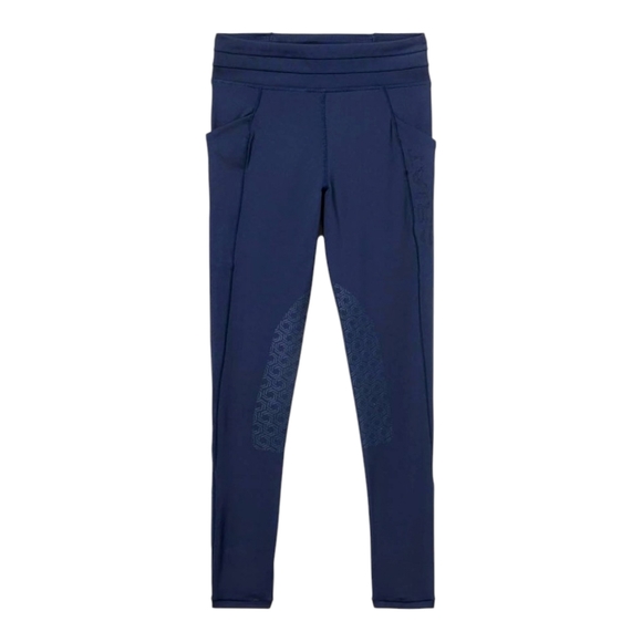 Ariat Other - NWT Ariat Horseback Riding Pants Kids Eos‎ 2.0 Knee Patch Tights Navy Youth S 8